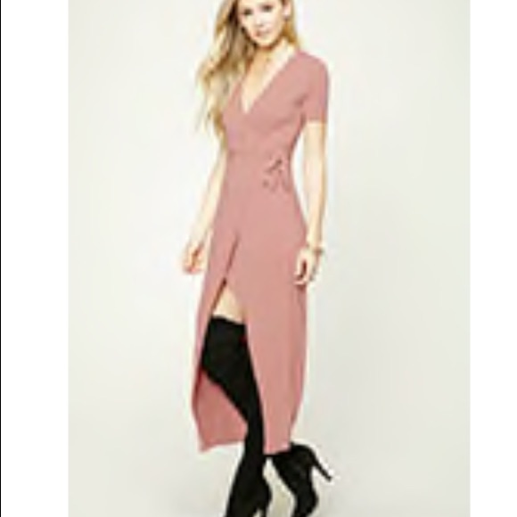 Forever 21 Other - Wrap-front maxi dress
